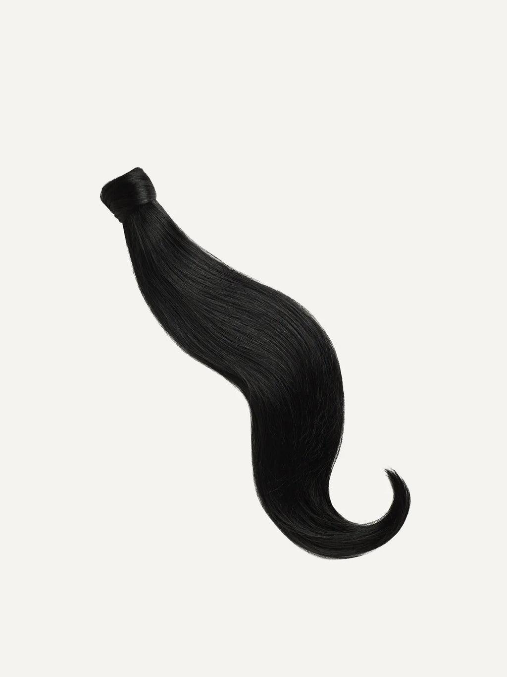 Jet Black Ponytail Extension
